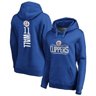 Women's Los Angeles Clippers John Wall Royal Branded Backer Pullover Hoodie