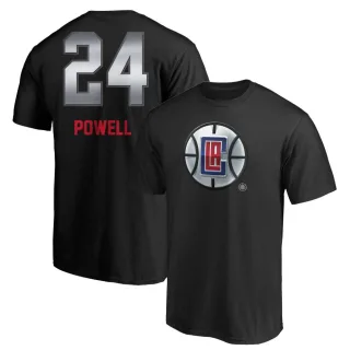 Youth Los Angeles Clippers Norman Powell Black Midnight Mascot T-Shirt